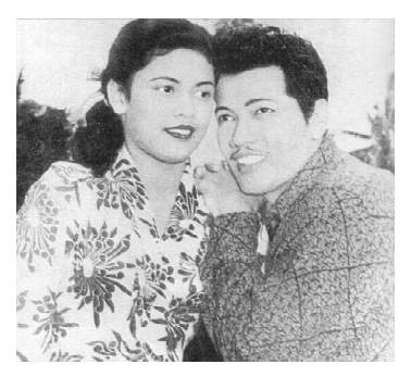 P Ramlee and Latifah Omar