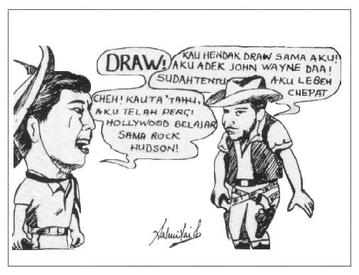 Cartoon by Salim Said